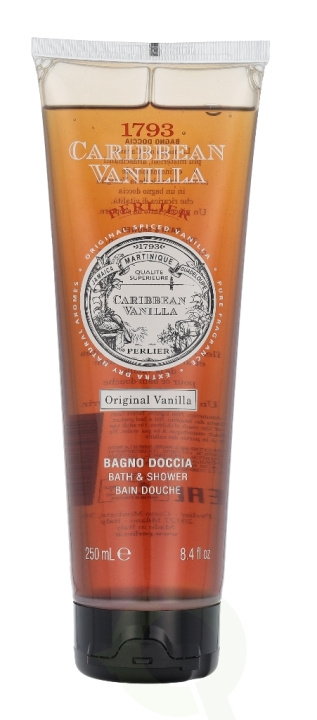 Perlier 1793 Caribbean Vanilla Bath & Shower Gel 250 ml in the group BEAUTY & HEALTH / Skin care / Body health / Bath & Shower gels at TP E-commerce Nordic AB (C37970)