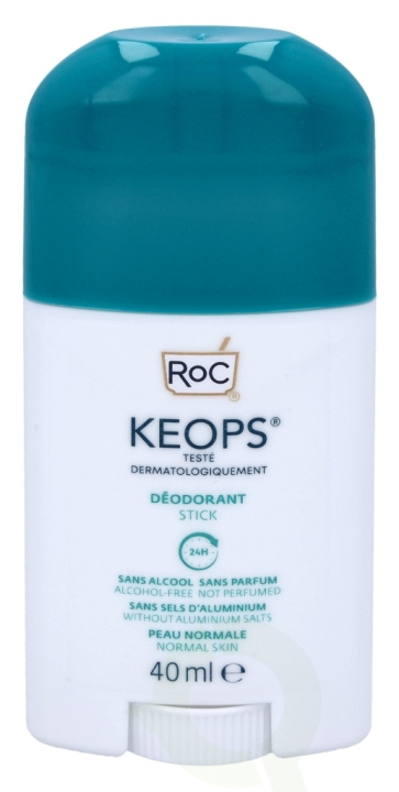 ROC Keops 24H Deo Stick 40 ml in the group BEAUTY & HEALTH / Fragrance & Perfume / Deodorants / Deodorant for men at TP E-commerce Nordic AB (C37983)