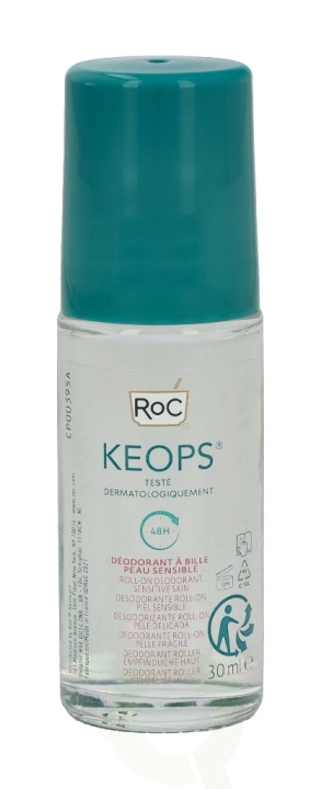 ROC Keops Deo Roll-On - Sensitive Skin 30 ml in the group BEAUTY & HEALTH / Fragrance & Perfume / Deodorants / Deodorant for men at TP E-commerce Nordic AB (C37984)