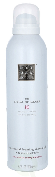 Rituals Sakura Zensational Foaming Shower Gel 200 ml in the group BEAUTY & HEALTH / Skin care / Body health / Bath & Shower gels at TP E-commerce Nordic AB (C37991)