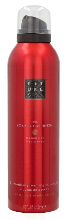 Rituals Ayurveda Foaming Shower Gel 200 ml in the group BEAUTY & HEALTH / Skin care / Body health / Bath & Shower gels at TP E-commerce Nordic AB (C37994)