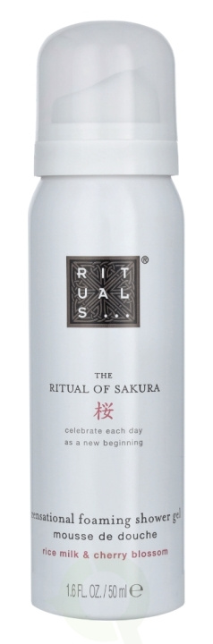 Rituals Sakura Zensational Foaming Shower Gel 50 ml in the group BEAUTY & HEALTH / Skin care / Body health / Bath & Shower gels at TP E-commerce Nordic AB (C38009)