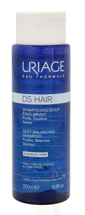 Uriage DS Hair Soft Balancing Shampoo 200 ml in the group BEAUTY & HEALTH / Hair & Styling / Hair care / Schampoo at TP E-commerce Nordic AB (C38038)