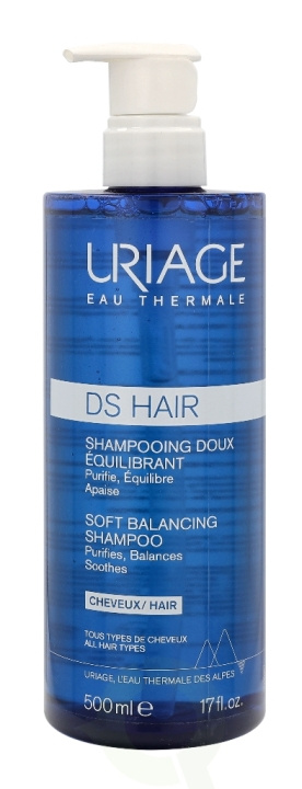 Uriage DS Hair Soft Balancing Shampoo 500 ml in the group BEAUTY & HEALTH / Hair & Styling / Hair care / Schampoo at TP E-commerce Nordic AB (C38039)