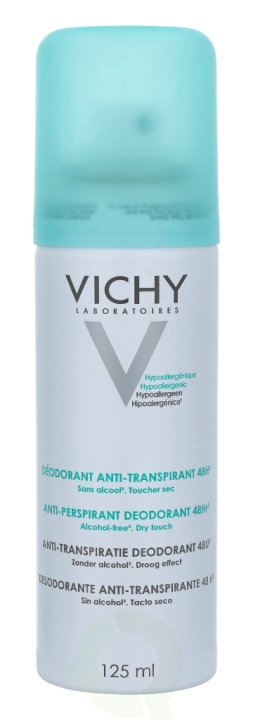 Vichy Deodorant Anti-Transpirant 48H Deo Spray 125 ml in the group BEAUTY & HEALTH / Fragrance & Perfume / Deodorants / Deodorant for men at TP E-commerce Nordic AB (C38052)