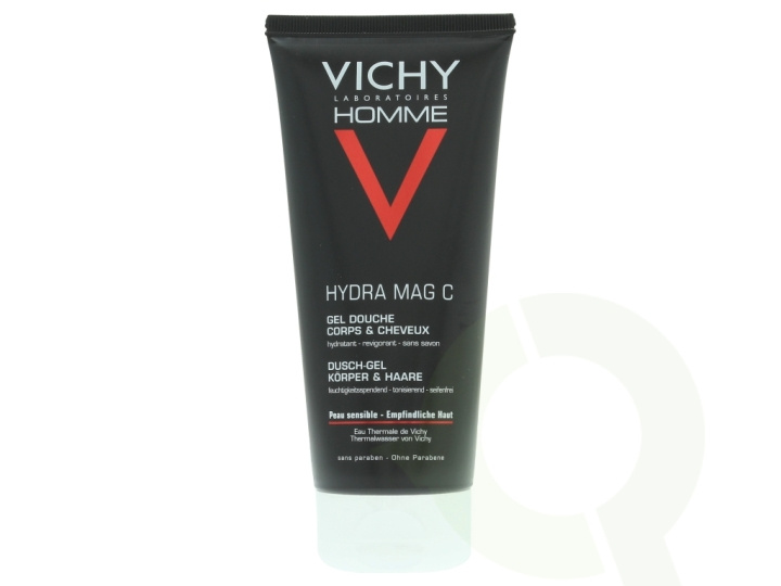 Vichy Homme Hydra Mag C Shower Gel Body And Hair 200 ml in the group BEAUTY & HEALTH / Skin care / Body health / Bath & Shower gels at TP E-commerce Nordic AB (C38053)