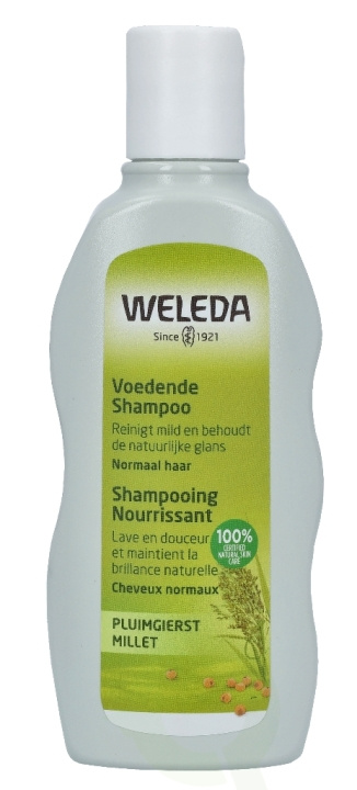 Weleda Millet Nourishing Shampoo 190 ml in the group BEAUTY & HEALTH / Hair & Styling / Hair care / Schampoo at TP E-commerce Nordic AB (C38066)