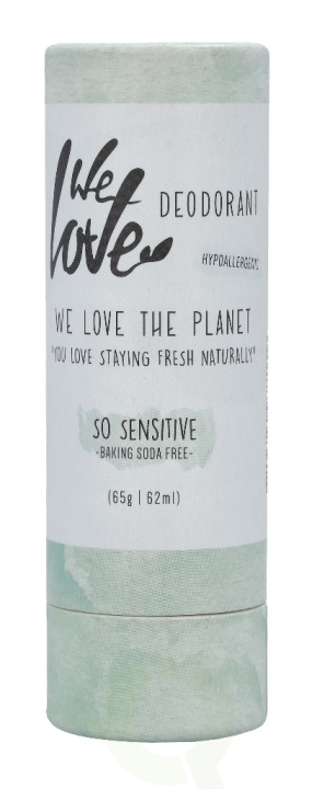 We Love The Planet Deo Stick 65 gr in the group BEAUTY & HEALTH / Fragrance & Perfume / Deodorants / Deodorant for men at TP E-commerce Nordic AB (C38083)