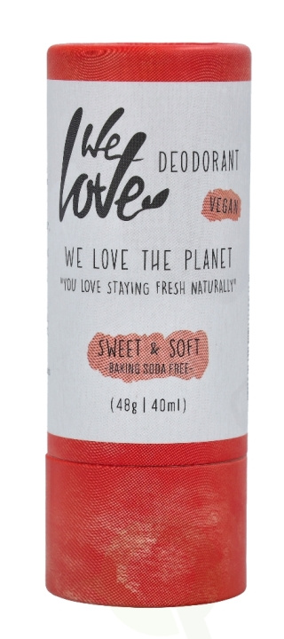 We Love The Planet Deo Stick 48 gr in the group BEAUTY & HEALTH / Fragrance & Perfume / Deodorants / Deodorant for men at TP E-commerce Nordic AB (C38084)