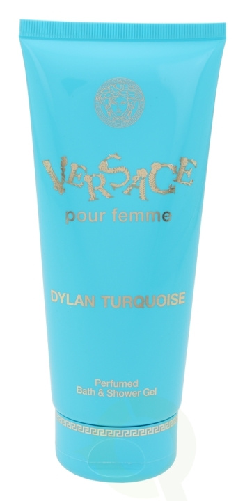 Versace Dylan Turquoise Bath & Shower Gel 200 ml in the group BEAUTY & HEALTH / Skin care / Body health / Bath & Shower gels at TP E-commerce Nordic AB (C38094)