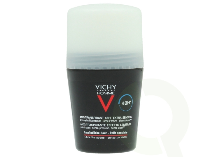 Vichy Homme 48H Anti-Transpirant Deo Roll-On 50 ml in the group BEAUTY & HEALTH / Fragrance & Perfume / Deodorants / Deodorant for women at TP E-commerce Nordic AB (C38204)