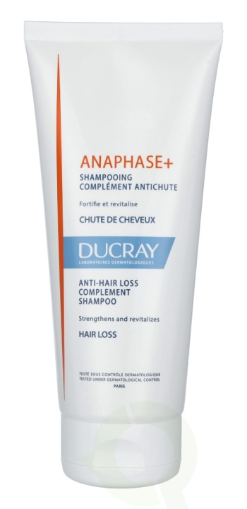 Ducray Anaphase+ Anti-Hairloss Complement Shampoo 200 ml in the group BEAUTY & HEALTH / Hair & Styling / Hair care / Schampoo at TP E-commerce Nordic AB (C38207)