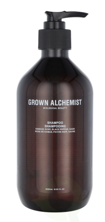 Grown Alchemist Shampoo Damask Rose, Black Pepper, Sage 500 ml in the group BEAUTY & HEALTH / Hair & Styling / Hair care / Schampoo at TP E-commerce Nordic AB (C38212)