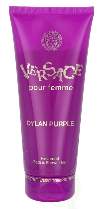 Versace Dylan Purple Pour Femme Perfumed Bath & Shower Gel 200 ml in the group BEAUTY & HEALTH / Skin care / Body health / Bath & Shower gels at TP E-commerce Nordic AB (C38214)