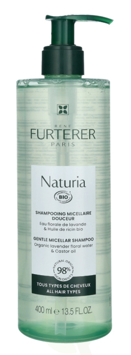 Rene Furterer Naturia Gentle Micellar Shampoo 400 ml in the group BEAUTY & HEALTH / Hair & Styling / Hair care / Schampoo at TP E-commerce Nordic AB (C38218)