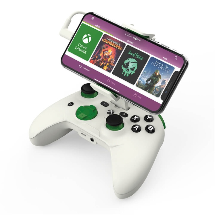 RIOTPWR iOS Xbox Pro Cloud Gaming Controller White in the group HOME ELECTRONICS / Game consoles & Accessories / Other games at TP E-commerce Nordic AB (C38313)