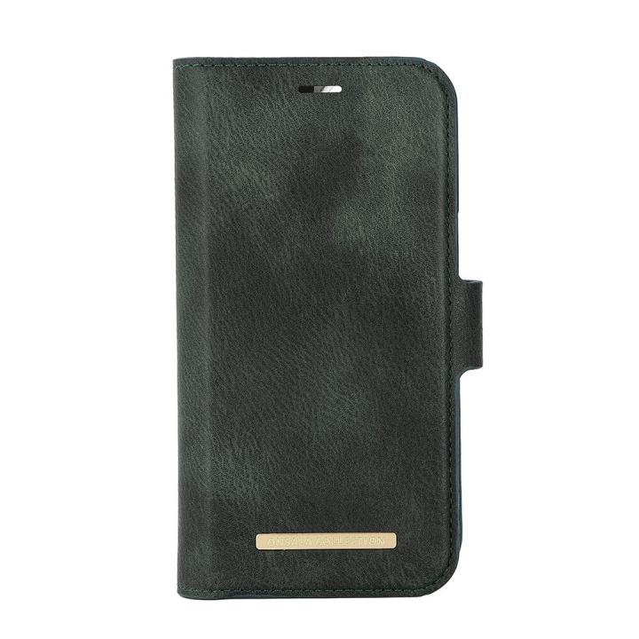 ONSALA Wallet Case Eco 2 Card Slots MagSeries Dark Green - iPhone 15 in the group SMARTPHONE & TABLETS / Phone cases / Apple / iPhone 15 at TP E-commerce Nordic AB (C38330)