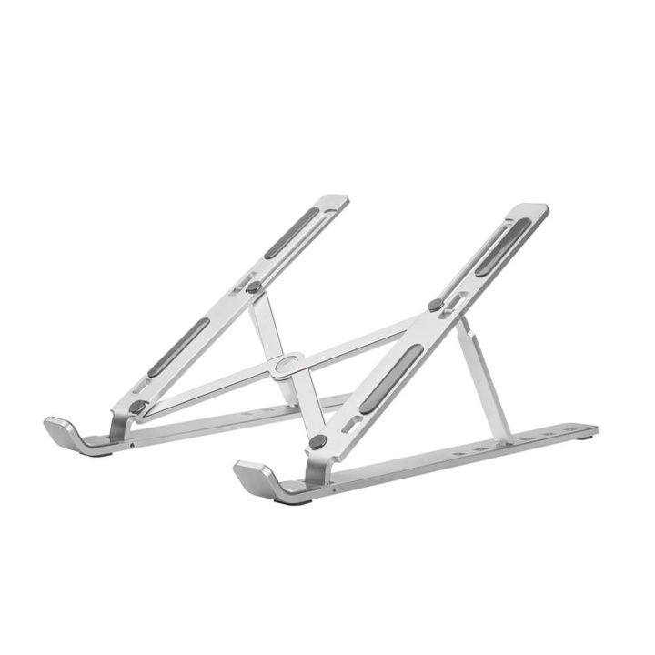 desire2 Foldable Laptop Stand X shaped Aluminium Silver in the group COMPUTERS & PERIPHERALS / Laptops & accessories / Laptop rack at TP E-commerce Nordic AB (C38345)