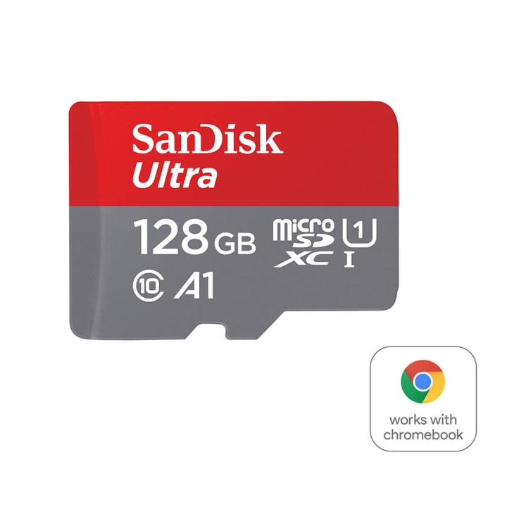 SanDisk Ultra microSDXC 128GB Chromebooks 140MB/s UHS-I Adap in the group HOME ELECTRONICS / Storage media / Memory cards / MicroSD/HC/XC at TP E-commerce Nordic AB (C38417)