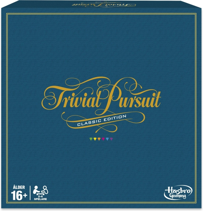 Hasbro Trivial Pursuit-spel, Classic Edition SE in the group TOYS, KIDS & BABY PRODUCTS / Toys / Board games / Family Games at TP E-commerce Nordic AB (C38471)