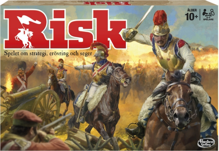 Hasbro Gaming Risk Brädspel, SE in the group TOYS, KIDS & BABY PRODUCTS / Games / Board games at TP E-commerce Nordic AB (C38473)