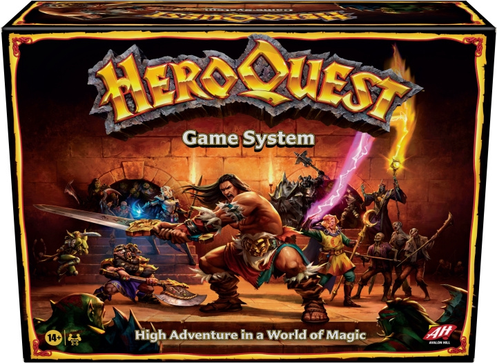 Hasbro Avalon Hill Heroquest brädspel, EN in the group TOYS, KIDS & BABY PRODUCTS / Games / Board games at TP E-commerce Nordic AB (C38474)