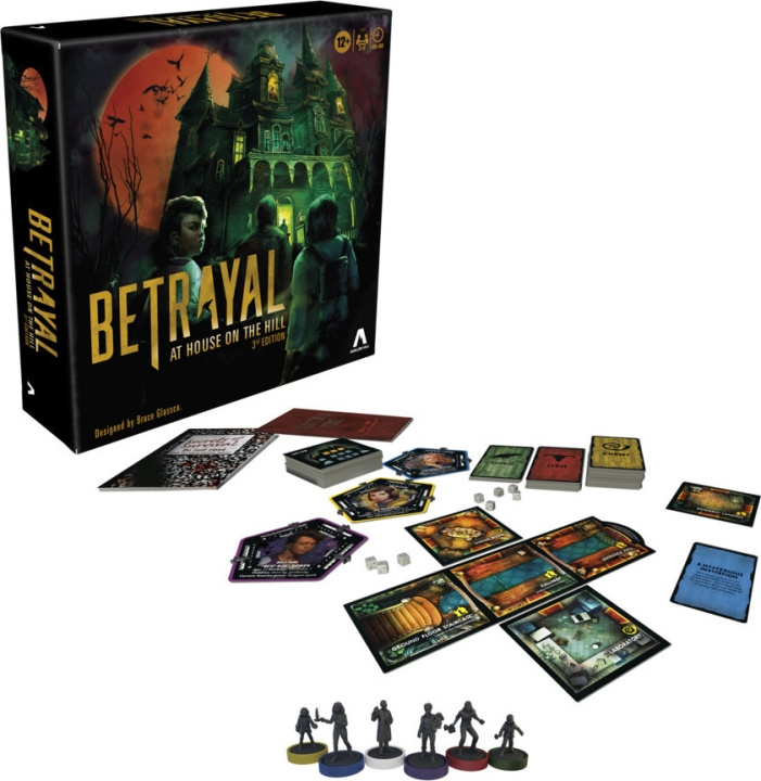 Hasbro Avalon Hill Betrayal at House on the Hill 3rd edition brädspel, EN in the group TOYS, KIDS & BABY PRODUCTS / Games / Board games at TP E-commerce Nordic AB (C38475)