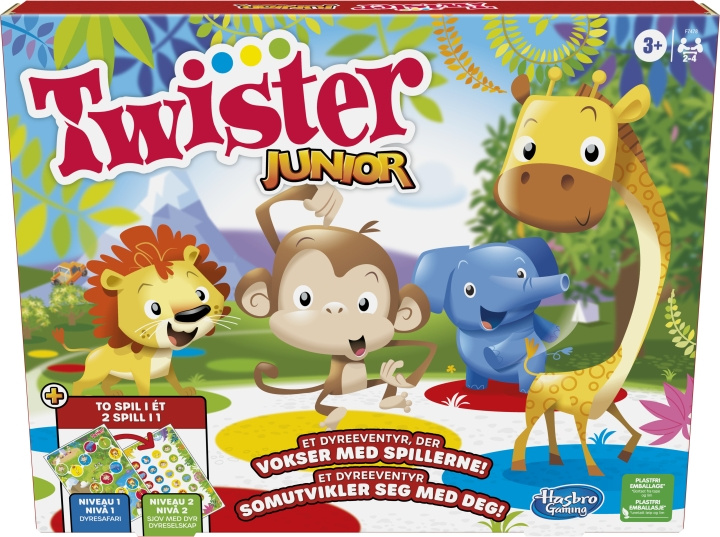 Hasbro Twister Junior spel SE/FI in the group TOYS, KIDS & BABY PRODUCTS / Toys / Board games / Family Games at TP E-commerce Nordic AB (C38497)