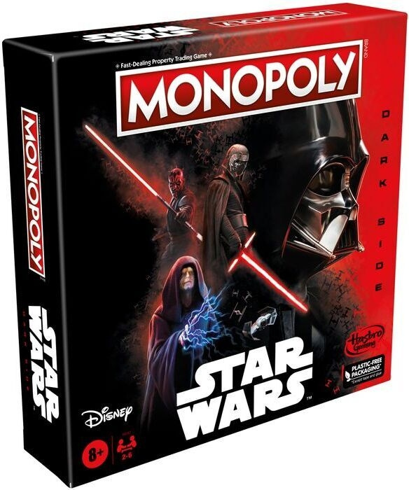 Hasbro Monopoly Star Wars Dark sidobrädspel, EN in the group TOYS, KIDS & BABY PRODUCTS / Toys / Board games / Family Games at TP E-commerce Nordic AB (C38498)