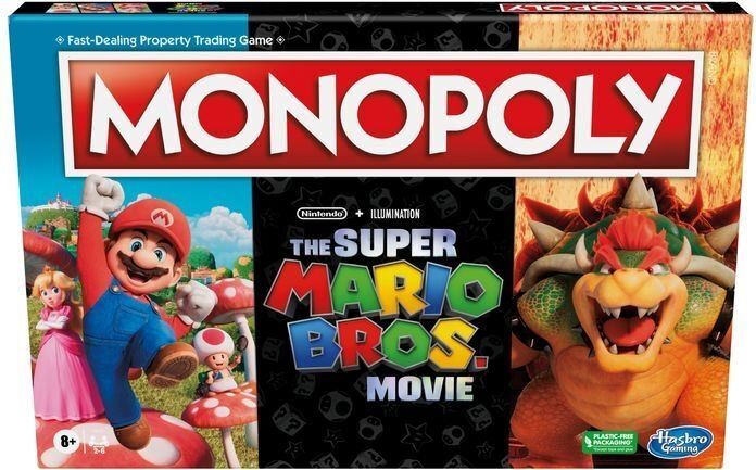 Hasbro Monopoly Super Mario Movie brädspel, EN in the group TOYS, KIDS & BABY PRODUCTS / Toys / Board games / Family Games at TP E-commerce Nordic AB (C38499)