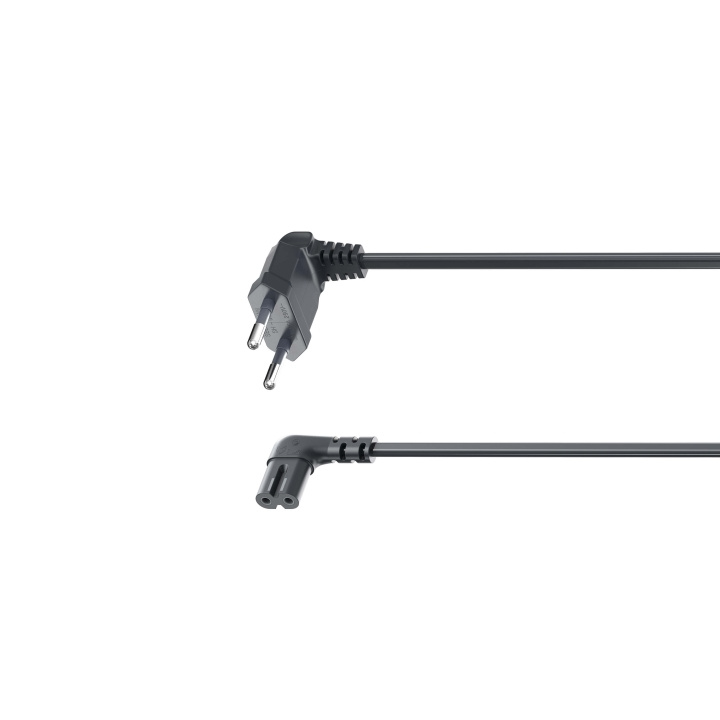 HAMA Euro Mains Lead Angled for One/Play1/SL/Play5 Black 3.0m in the group HOME ELECTRONICS / Audio & Picture / Speakers & accessories / Accessories at TP E-commerce Nordic AB (C38517)