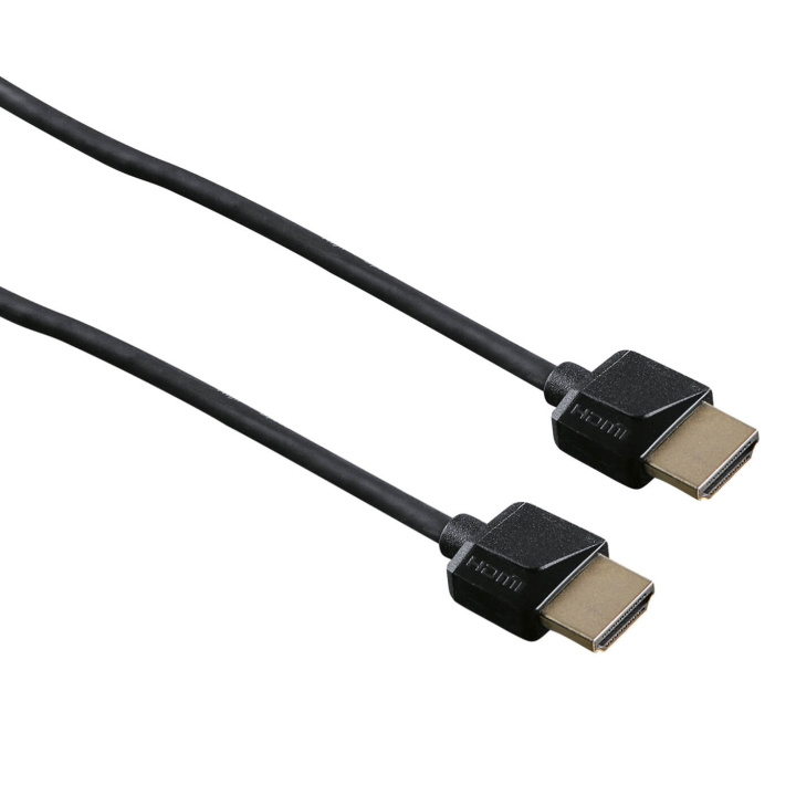 Hama Flexi-Slim High Speed HDMI™ C able, plug - plug, Ethernet, 1 in the group HOME ELECTRONICS / Cables & Adapters / HDMI / Cables at TP E-commerce Nordic AB (C38526)