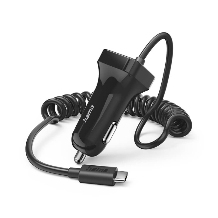 Hama Car Charger USB-C 12W Black in the group SMARTPHONE & TABLETS / Chargers & Cables / Car chargers / Car chargers Type-C at TP E-commerce Nordic AB (C38587)