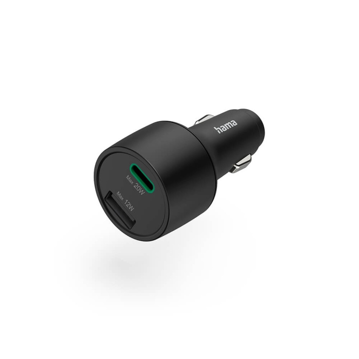 Hama Car Charger USB-C USB-A PD/Qualcomm 32W in the group SMARTPHONE & TABLETS / Chargers & Cables / Car chargers / Car chargers Type-C at TP E-commerce Nordic AB (C38588)