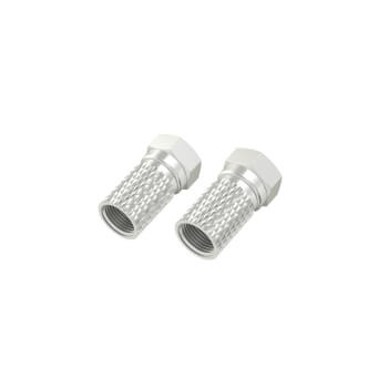 Hama F-Plug 8.0mm 2-pack in the group HOME ELECTRONICS / Audio & Picture / TV & Accessories / Antennas & Accessories at TP E-commerce Nordic AB (C38600)