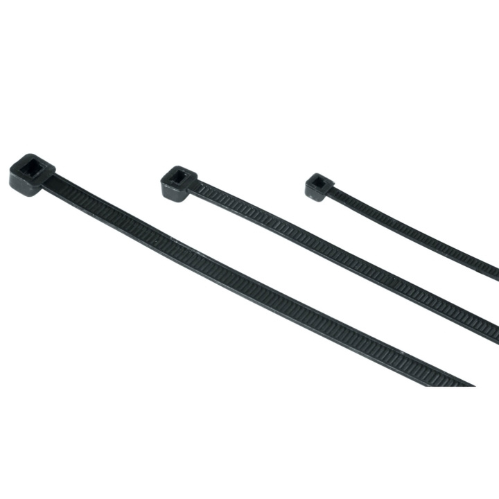 HAMA Set of Cable Ties, 150 pieces , self-securing, black in the group HOME ELECTRONICS / Cables & Adapters / Kable management at TP E-commerce Nordic AB (C38614)