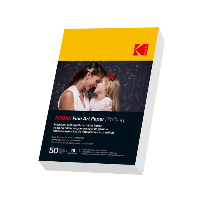 Kodak 10x15cm Fine Art Paper 210g/m² 50 Sheets in the group HOME ELECTRONICS / Photo & Video / Photo equipment / Other at TP E-commerce Nordic AB (C38709)