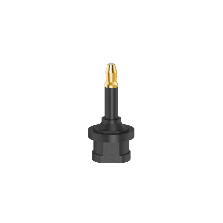 Hama Adapter ODT Toslink 3.5mm Hona-Hane Guld Svart in the group HOME ELECTRONICS / Cables & Adapters / Audio Digital at TP E-commerce Nordic AB (C38743)