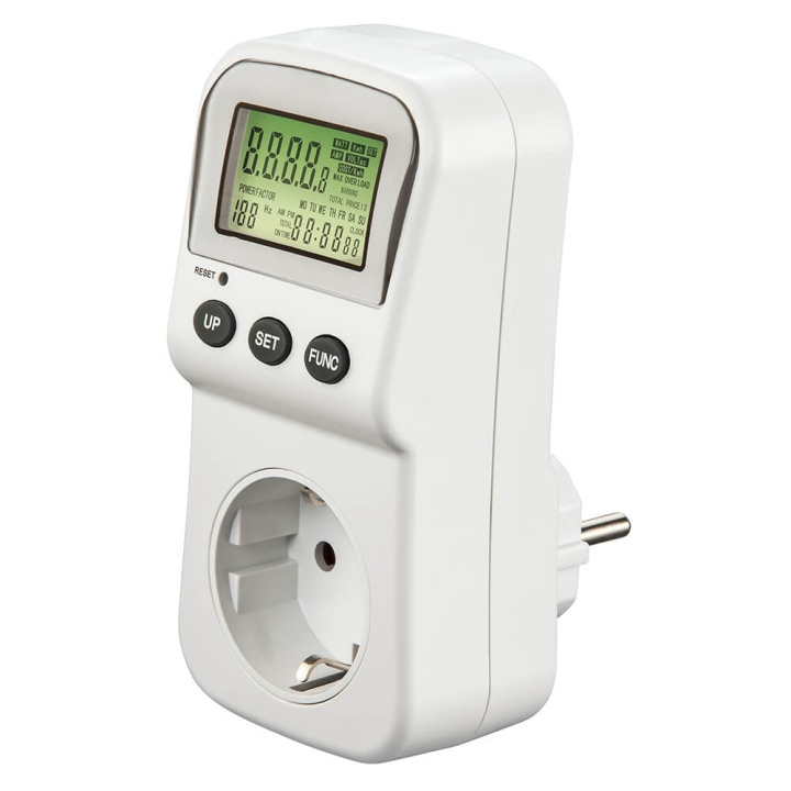 Hama 220V Socket Electricity Consumption Meter in the group HOME, HOUSEHOLD & GARDEN / Smart home / Smart sensors at TP E-commerce Nordic AB (C38754)