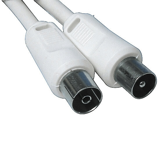 Televes Antenna Cable IEC 100dB 1.5m White in the group HOME ELECTRONICS / Cables & Adapters / Antenna cables & Accessories / Antenna cables at TP E-commerce Nordic AB (C38784)