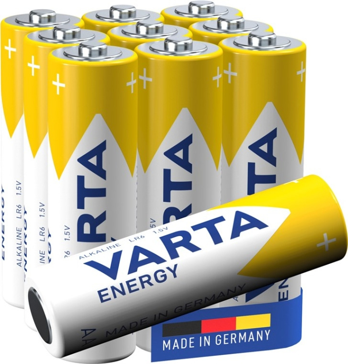 Varta LR6/AA (Mignon) (4106) Battery, 10 pcs. in box alkaline manganese battery, 1.5 V in the group HOME ELECTRONICS / Batteries & Chargers / Batteries / AA at TP E-commerce Nordic AB (C38865)