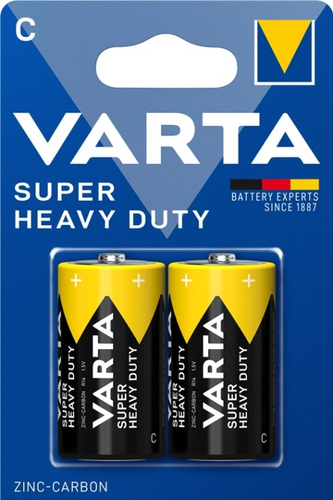 Varta R14/C (Baby) (2014) Battery, 2 pc. blister zinc-Carbon Battery, 1.5 V in the group HOME ELECTRONICS / Batteries & Chargers / Batteries / Other at TP E-commerce Nordic AB (C38879)