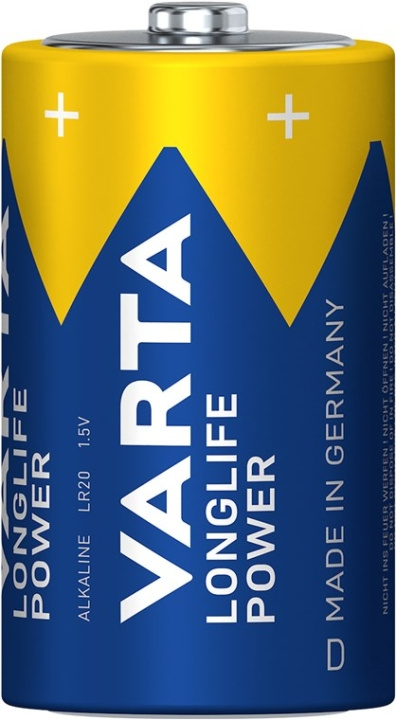 Varta LR20/D (Mono) (4920) Battery, 1 pc. bulk alkaline manganese battery, 1.5 V in the group HOME ELECTRONICS / Batteries & Chargers / Batteries / Other at TP E-commerce Nordic AB (C38888)