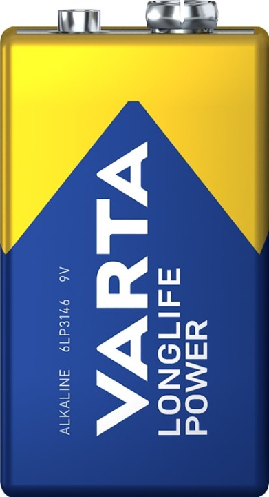 Varta 6LR61/6LP3146/9 V Block (4922) Battery, 1 pc. bulk alkaline manganese battery, 9 V in the group HOME ELECTRONICS / Batteries & Chargers / Batteries / 9V at TP E-commerce Nordic AB (C38889)