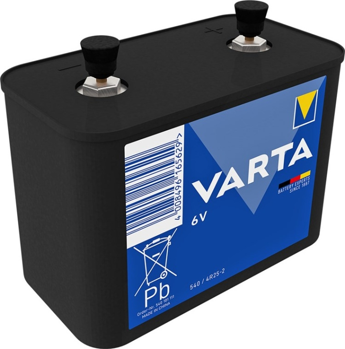 Varta 4R25-2 (540) Battery, 1 pc. shrink wrap Zinc chloride battery, 6 V in the group HOME ELECTRONICS / Batteries & Chargers / Batteries / Other at TP E-commerce Nordic AB (C38903)