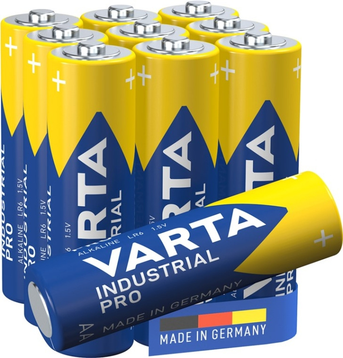 Varta LR6/AA (Mignon) (4006) Battery, 10 pcs. box alkaline manganese battery, 1.5 V in the group HOME ELECTRONICS / Batteries & Chargers / Batteries / AA at TP E-commerce Nordic AB (C38910)