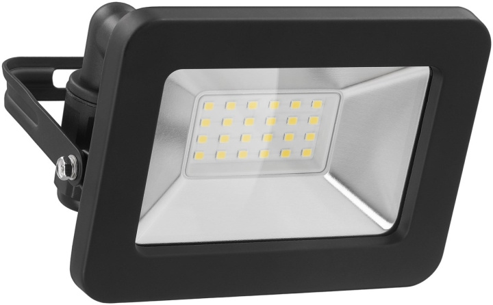 Goobay LED Outdoor Floodlight, 20 W with 1700 lm, neutral white light (4000 K) and M16 cable gland, suitable for outdoor use (IP65) in the group HOME, HOUSEHOLD & GARDEN / Electricity & Lighting / Outdoor lighting / LED-floodlight at TP E-commerce Nordic AB (C40096)