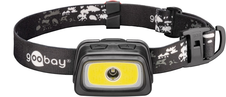 Goobay LED Headlamp High Bright 240 with 240 lm and cool white light (6500 K), ideal for leisure, sports, camping, fishing, hunting and roadside assistance in the group Sport, leisure & Hobby / Flashlights & Head lamps / Headlamps at TP E-commerce Nordic AB (C40139)