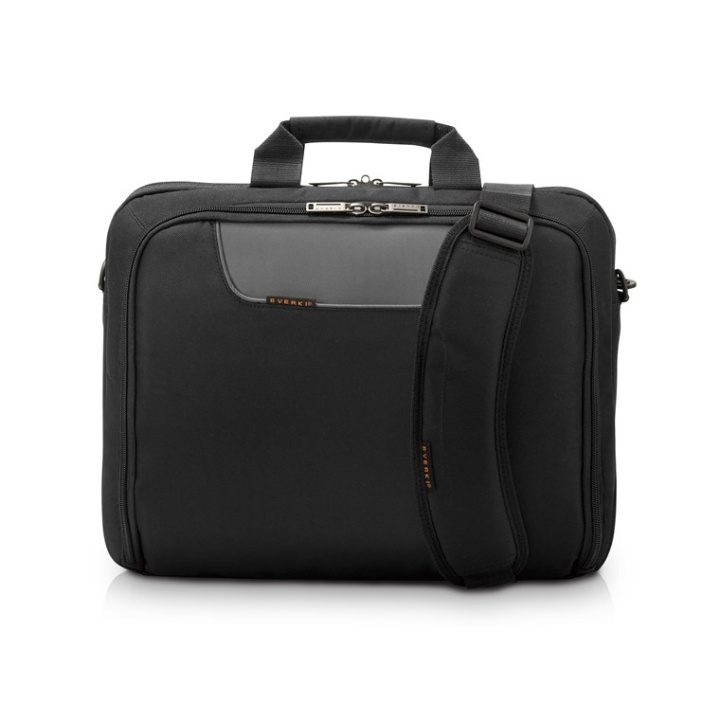 everki Advance (EKB407NCH-ECO) laptop bag - briefcase, fits up to 16-inch devices - made from plastic bottles in the group COMPUTERS & PERIPHERALS / Laptops & accessories / Computer bags / Up to 12 inches at TP E-commerce Nordic AB (C40254)