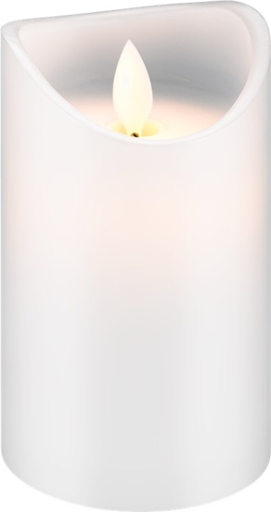 Goobay LED Real Wax Candle, White, 7.5 x 12.5 cm beautiful and safe lighting solution for many areas including homes and loggias, offices or schools in the group HOME ELECTRONICS / Lighting / Other lighting at TP E-commerce Nordic AB (C40267)